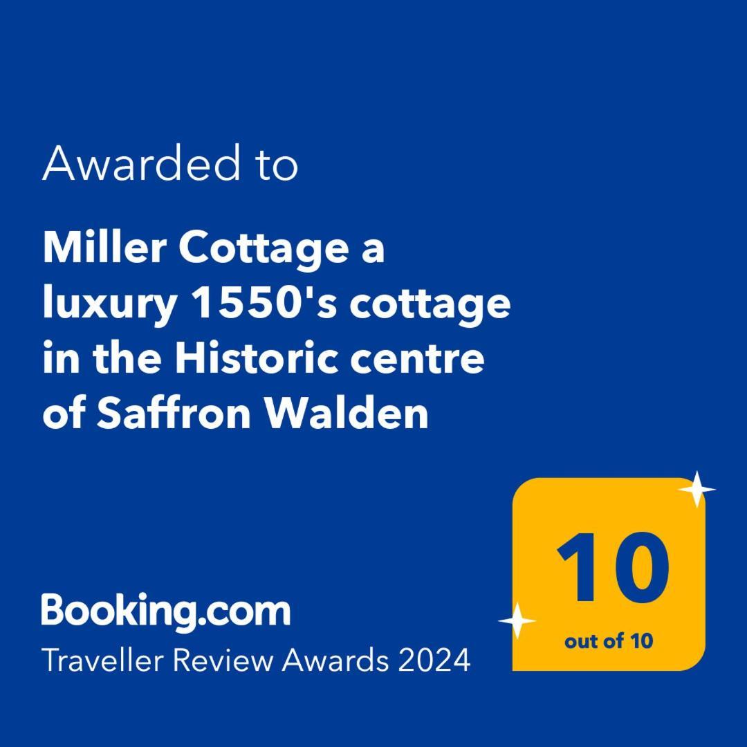 Miller Cottage A Luxury 1550'S Cottage In The Historic Centre Of סאפרון וולדן מראה חיצוני תמונה